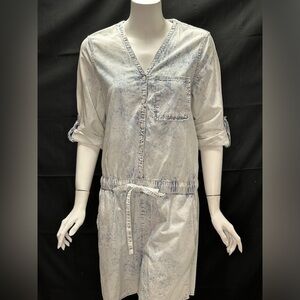 Joe's Denim Print Cotton Romper Size L